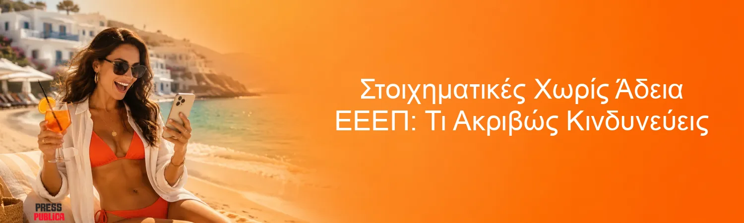 Στοιχηματικές Χωρίς Άδεια ΕΕΕΠ: Τι Ακριβώς Κινδυνεύεις Στοιχηματικές Χωρίς Άδεια ΕΕΕΠ: Τι Ακριβώς Κινδυνεύεις